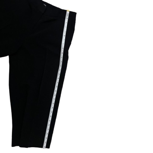 Elliott Lauren Black Cropped Wide Leg Pants Size 10 - Picture 6 of 11